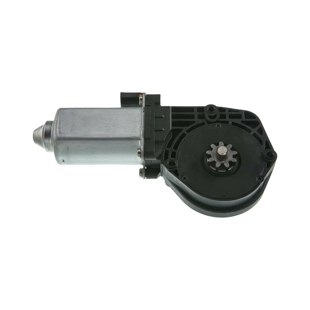 Front Door Motor Window Motor For Car Window Repair Metal And Plastic Black Finish High Durability Easy Installation
