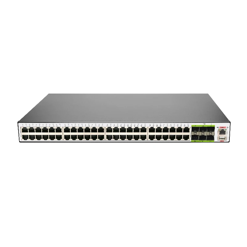 Managed desktop network with 4/8/16/24/48 ports switch 1g uplink and 6 * 10G SFP slot SNMP and QoS capabilities Multiple options