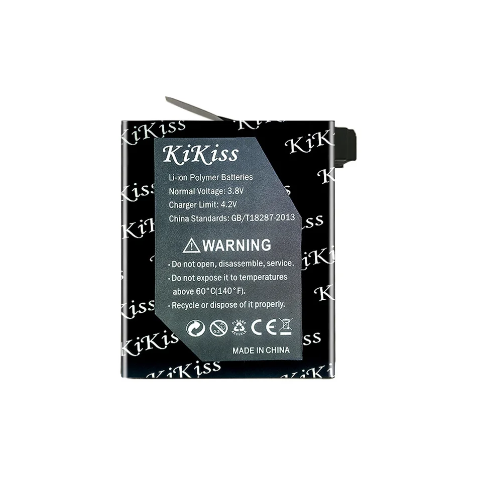 Imagem -03 - Bateria Poderosa Kikiss 1700mah 36100087-00 para Garmin Virb Ultra 30 Ultra30