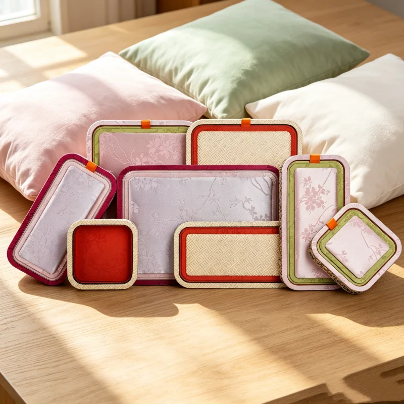 Palace Jewelry Tray & Storage Organizer, Display Plate for Rings Bracelets Jade, Elegant Home Decor Counter Showcase