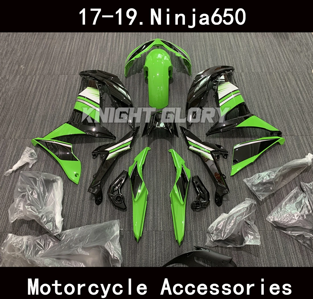 New ABS Injection Molding Fairings Kits Fit For Ninja 650 ER-6F ER6F EX 650 2017 2018 2019 Bodywork Set