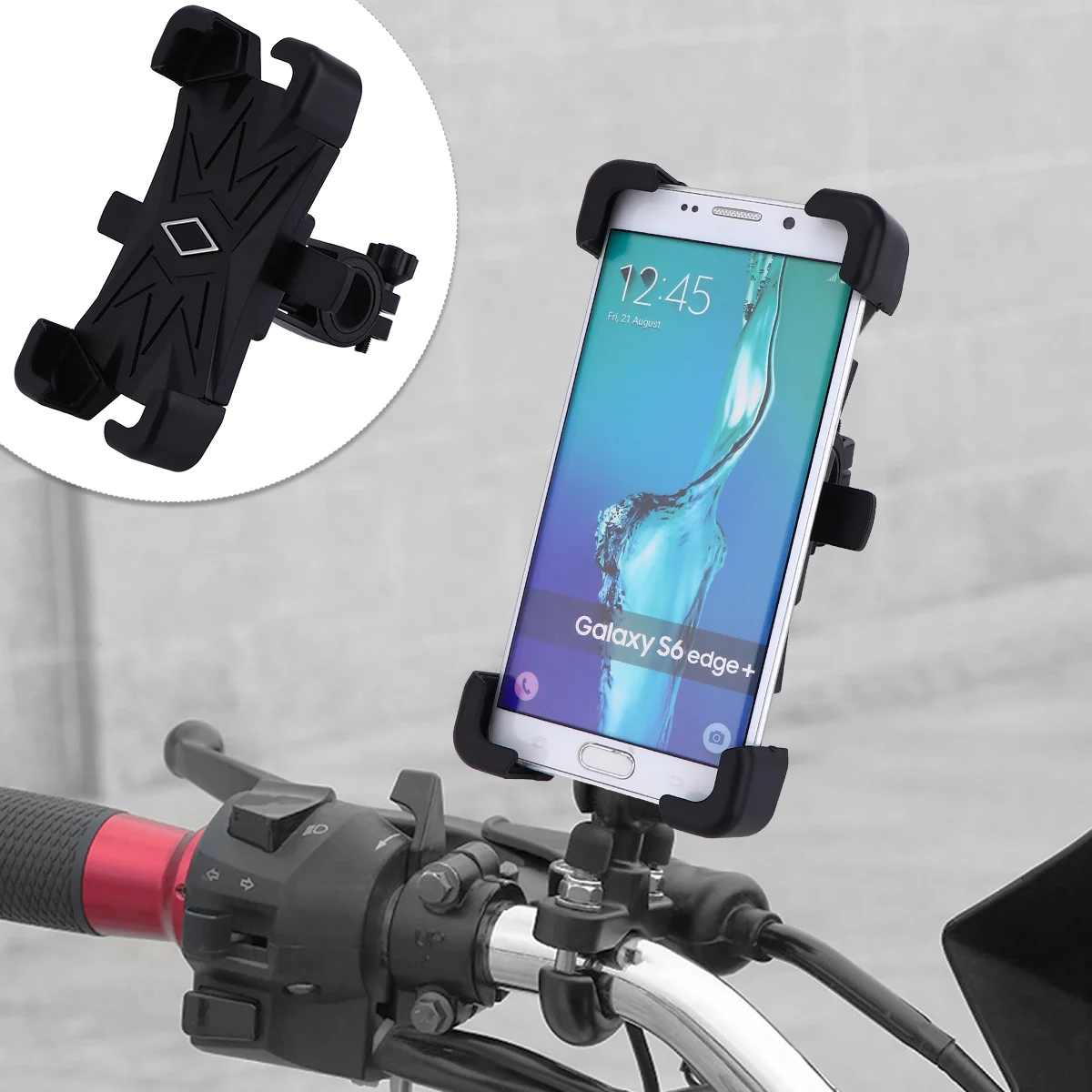 Phone Holder for Outdoor Activities Bicycle Electric Bike Bracket Stainless Steel