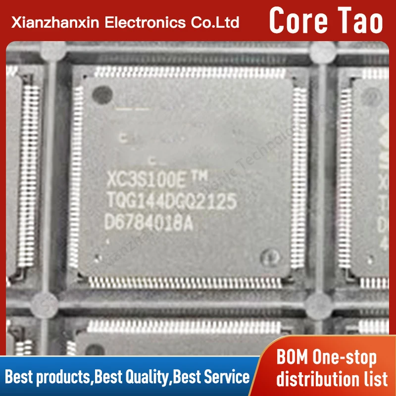 1PCS/LOT   XC3S100E-TQG144 XC3S100E-TQ144 XC3S100E QFP144 Programmable chips in stock