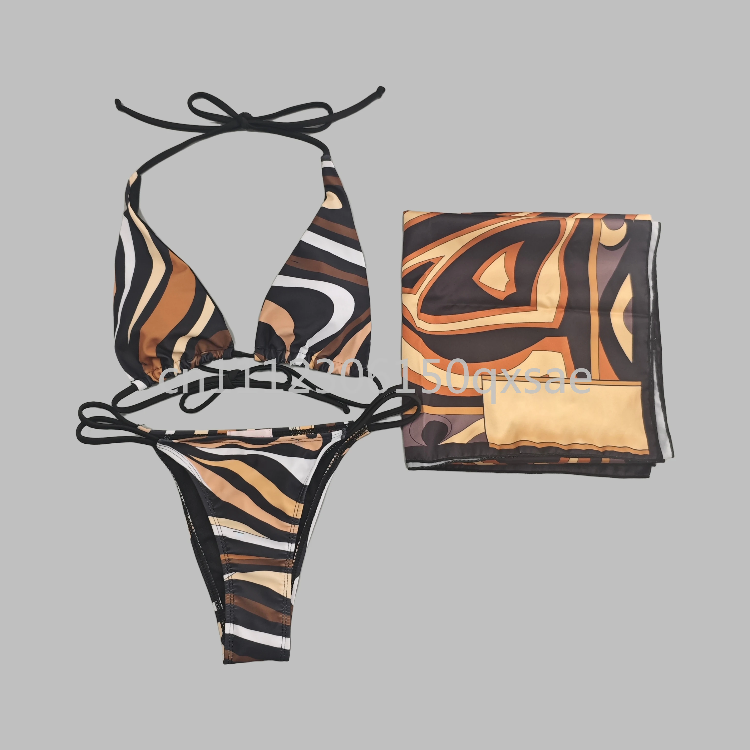 scarf bikini