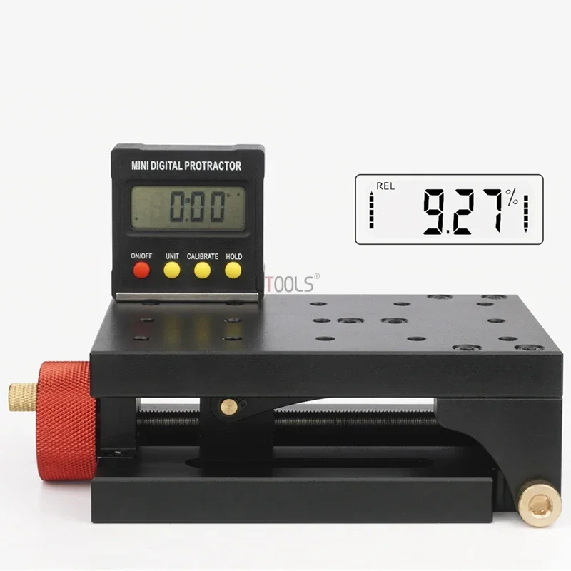 

0-90° Lifting Platform Adjustable Angle Tilt Dual Laser Punch Platform Accurate Stable for Testing Equipment Producing Machinery