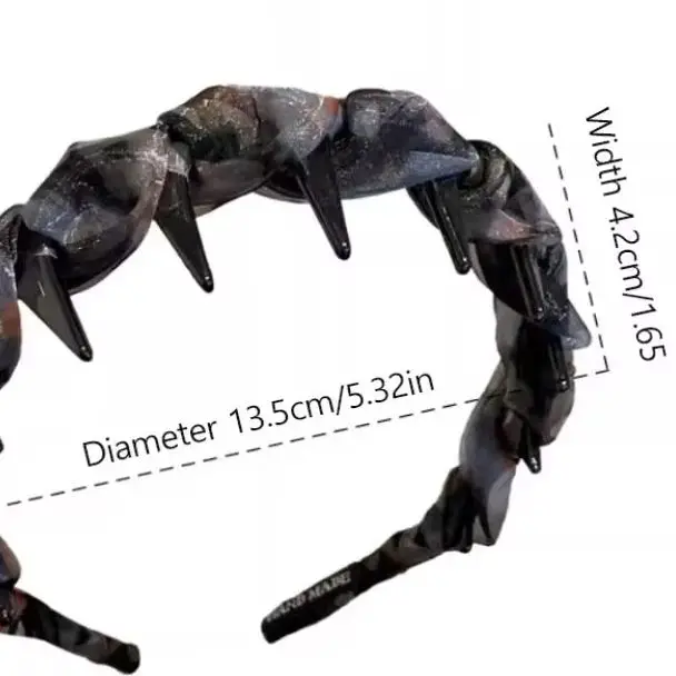 التدرج مطوي شبكة العصابات الشعر للنساء الفتيات موجة الأسنان عدم الانزلاق هيرباند الشعر عقد حلية غسل أغطية الرأس اكسسوارات للشعر