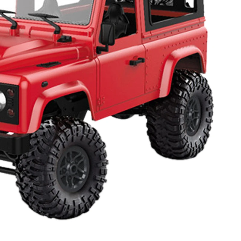 1Zestaw 2 Typów Model D90 1:12 Skala Rc Crawler Car 2.4G 4Wd Zdalnie sterowana ciężarówka Zabawki Niezmontowany Zestaw Defender Pickup