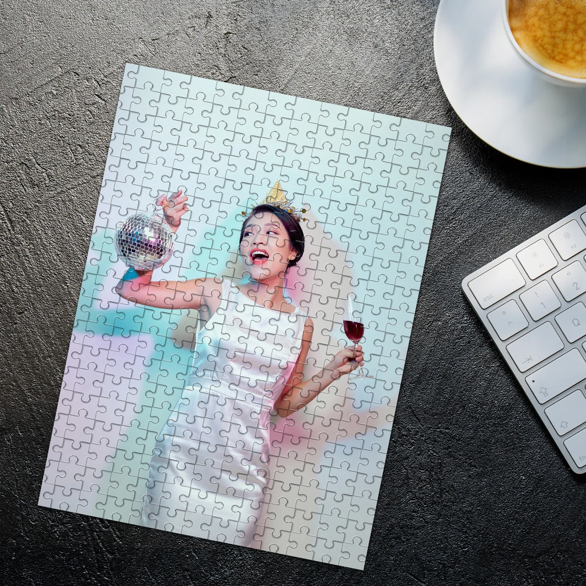 35/300/500/1000pcs Personalized Custom Photo Puzzle photo DIY Toy Decoration Collectiable Gift Present Christmas Square Puzzle