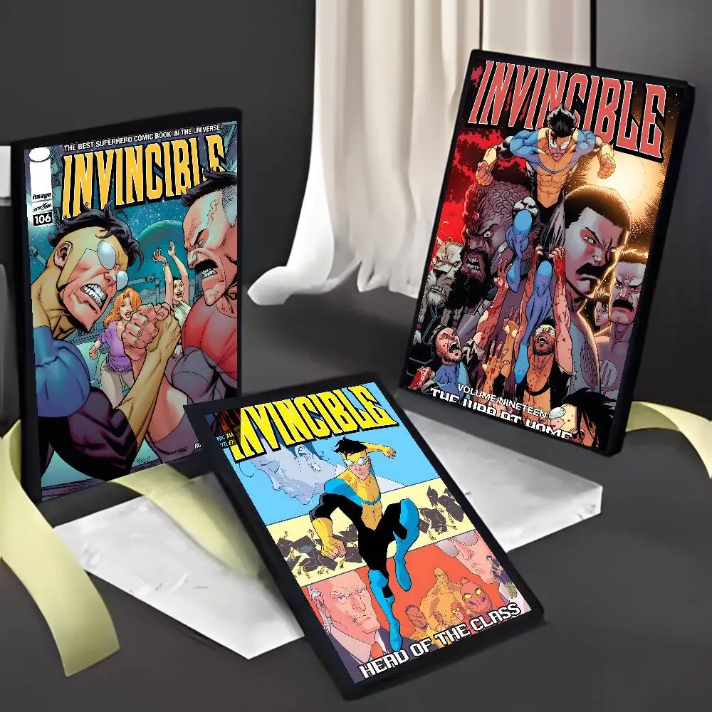 Superhero Animation Series I-Invincible-MT Comic Poster Art with prints Home bedroom living room decoration gift