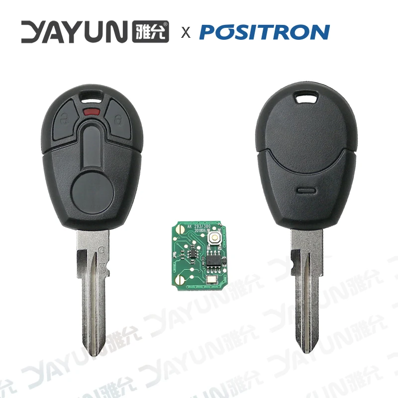 YAYUN-llave de cajón modificada para Fiat, botones de alarma de FT2-G, Positron Flex, línea nueva y antigua, hasta 293, 300, 330, 360, envío gratis