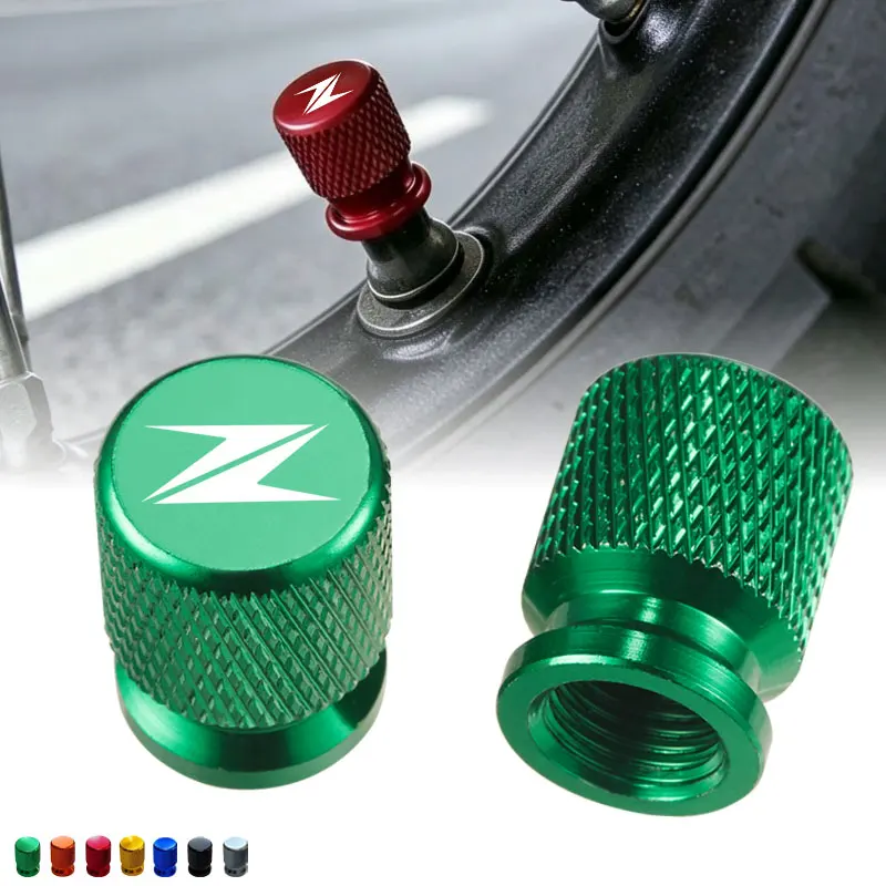 For Kawasaki Z650 Z750 Z800 Z900 Z1000 Z250 Z400 Aluminum alloy dustproof modified valve core group motorcycle universal model