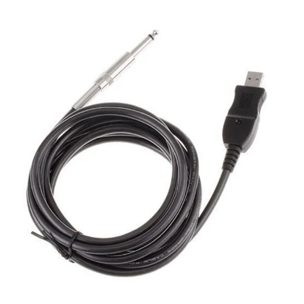 

USB guitar cable Guitar bass to USB link cable Guitar USB cable
