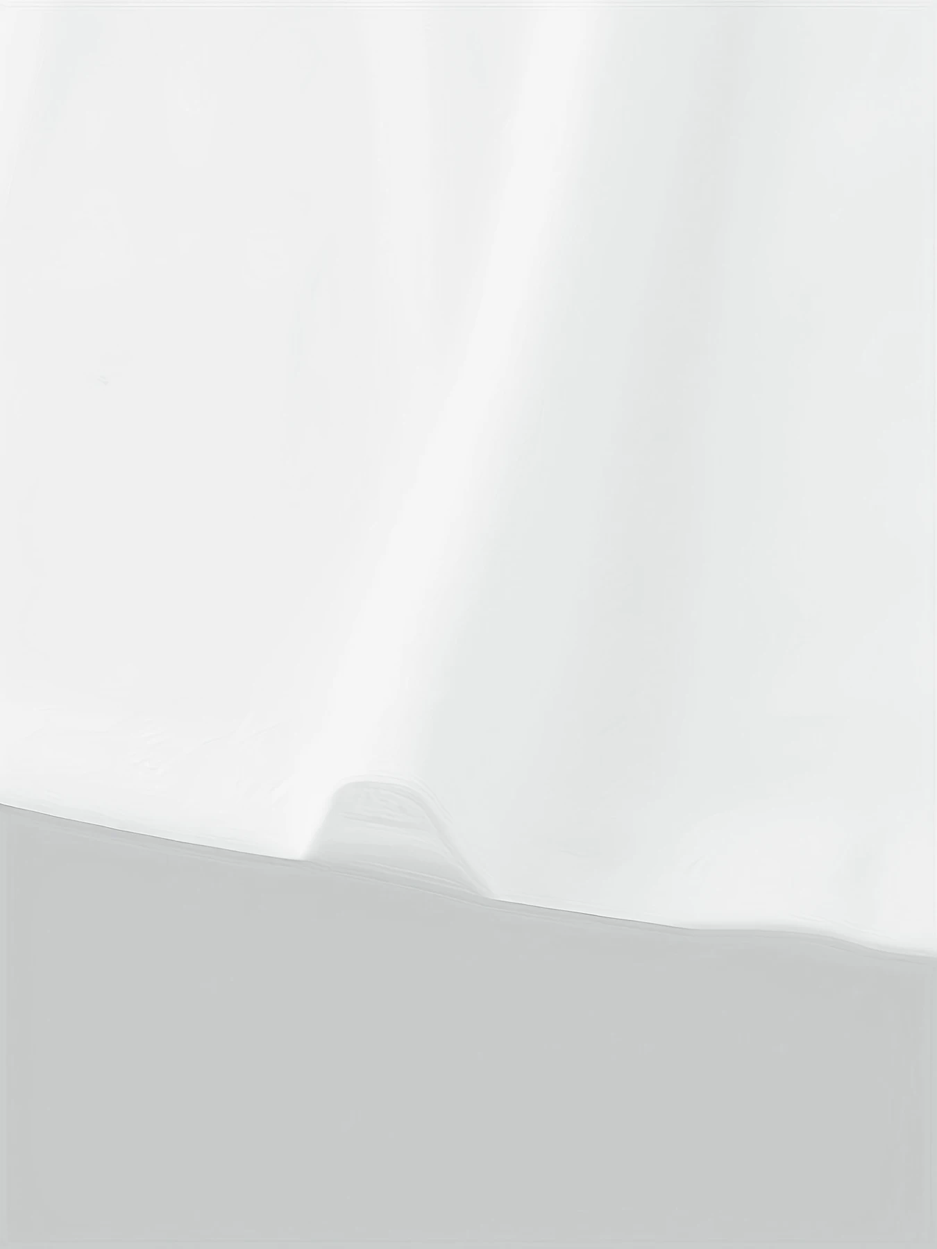 Herren-T-Shirt mit halbem Stehkragen, bedruckt, kurzärmelig, weiß, lässiges Basic-Oberteil – Detail 4