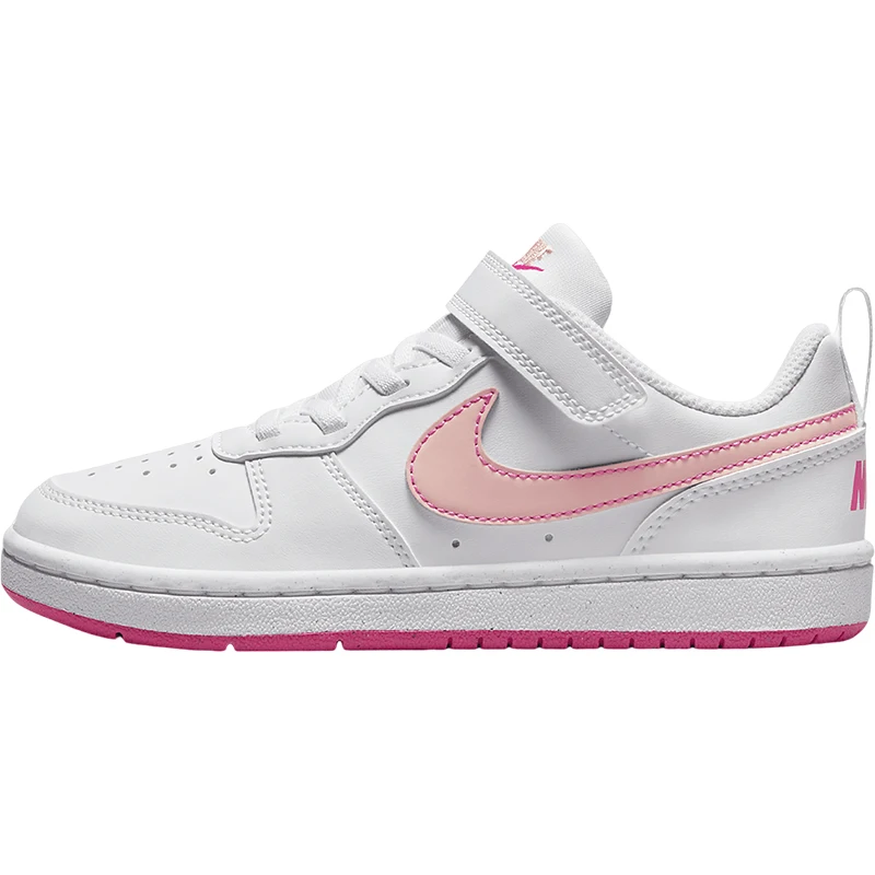 Nike genuine winter style children's low top Velcro casual breathable board shoes DV5457-11 view 5