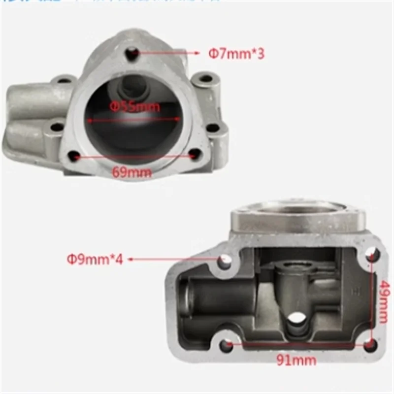 

Forklift engine thermostat housing 490B-43101 Xinchang 490B OEM aluminum