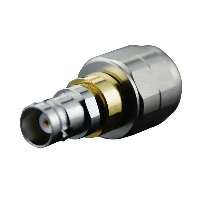 RF coaxial connector APC7mm to BNC female test adapter flat to BNC female test connector