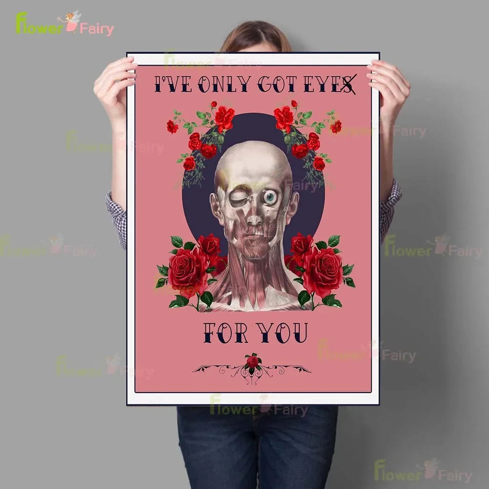 Orthopaedics Medicine Skeleton Quotes Poster Prints Wall Art Canvas Painting Home Decor Wall Pictures For Living Room Unframed