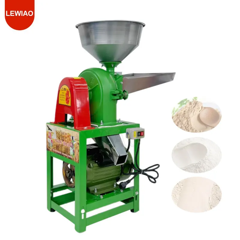 Commercial Spice Grinder Wheat Grinding Grain Flour Small Corn Mill Machines Manufacturers Small Wheat Mill