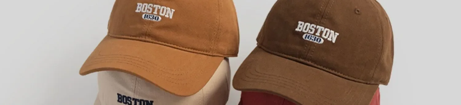 BOSTON 1630 Große Größe 62cm Ins Bestickte Schirmmütze Koreanischer Stil Vielseitige Gebogene Krempe Trendige Herren Frühling Herbst Baseballkappe – Detail 4