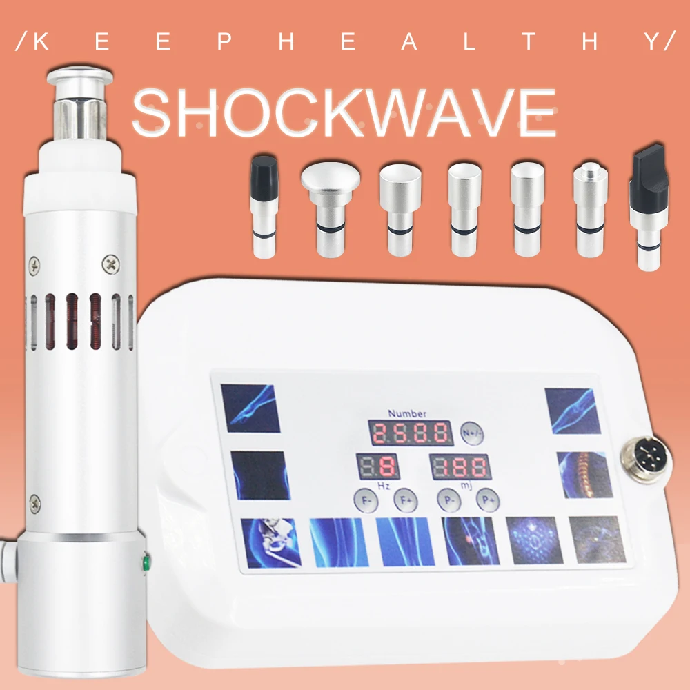 

300MJ Physiotherapy Shockwave Therapy Machine For ED Treatment Shoulder Pain Relief Massage Portable Shock Wave Massager 2026