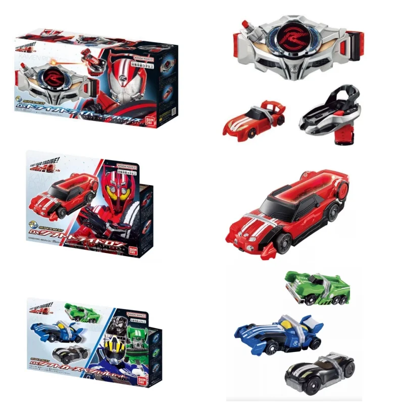 Véritable Bandai Kamen Rider Transformation ceinture et accessoires pilote d'entraînement et attelle de changement de vitesse Anime Figure Cosplay jouet Dx Ryuki pilote