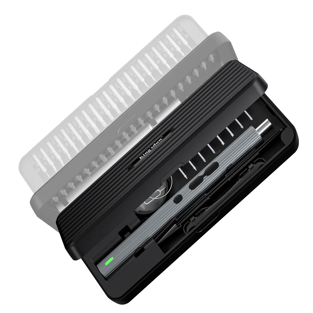 Juego de destornilladores eléctricos autocontenido de mano, 58 en 1, S2, MANTENIMIENTO DE PRECISIÓN duradero, juego de pinzas de destornillador pequeño