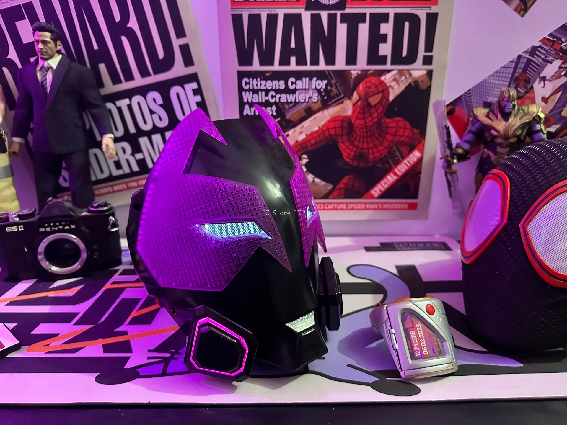 アース-42 マイルズ マスク ライトアイズ付き スパイダーマン