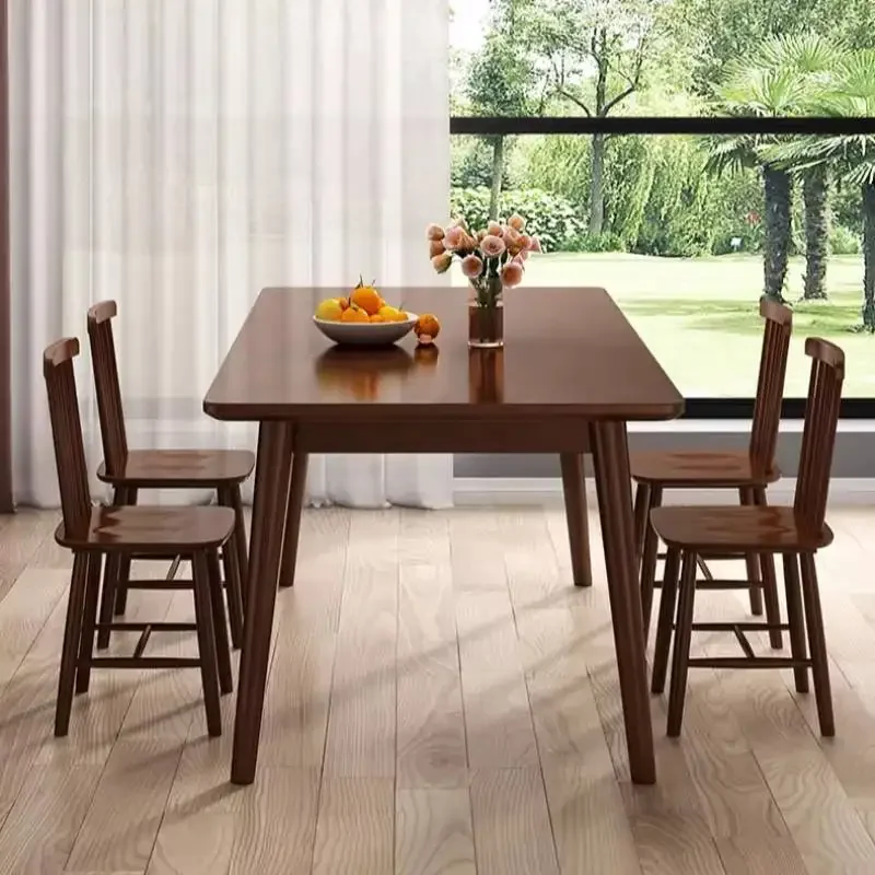 Japanese Style Dining Tables Design Modern Party Luxury Extending Dining Tables Nordic Solid Mesa Comedor Furniture Home