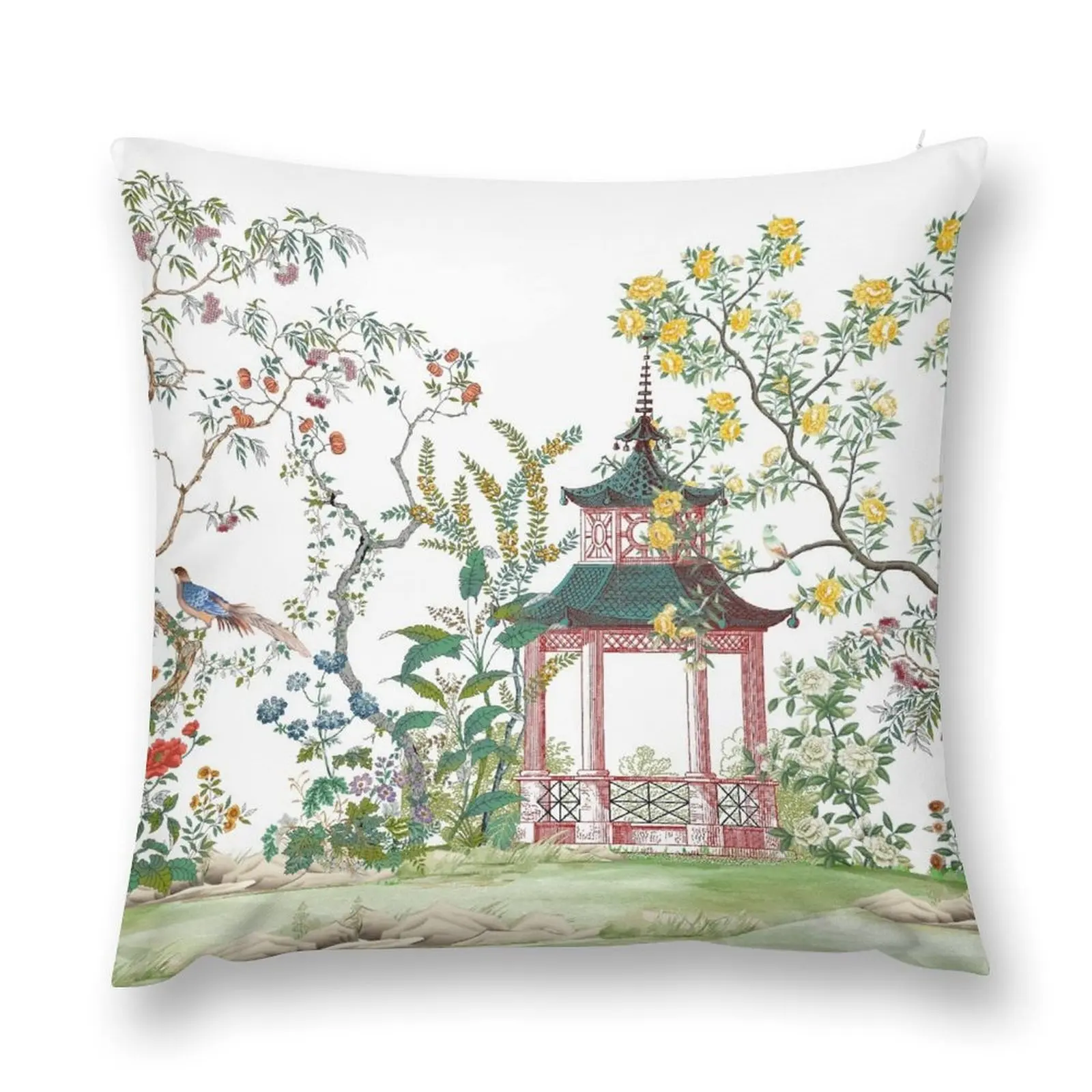 Ming Pavilion Throw Pillow Cushion Covers For Living Room Christmas Cushion For Home pillow