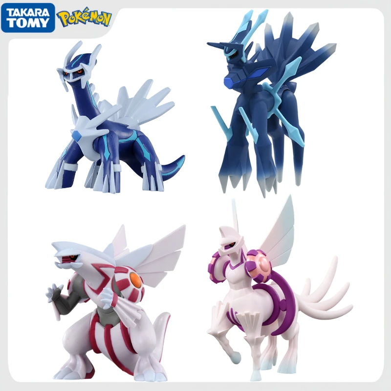 Original Takara Tomy Pokemon ML Series Palkia Dialga Figure Toys Anime Origin Forme Palkia Dialga PVC Model Dolls Festivals Gift