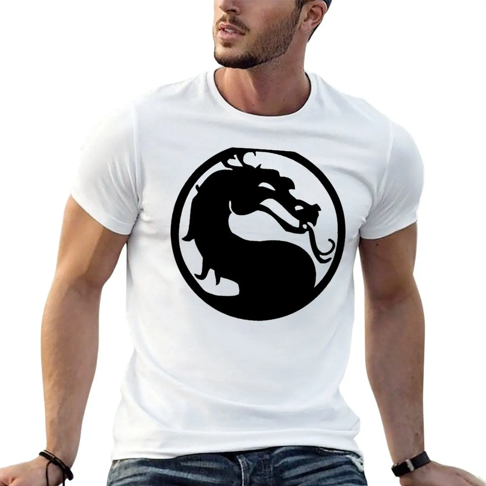 Mortal Kombat T-Shirt Plus Size Gym Sports T-Shirt