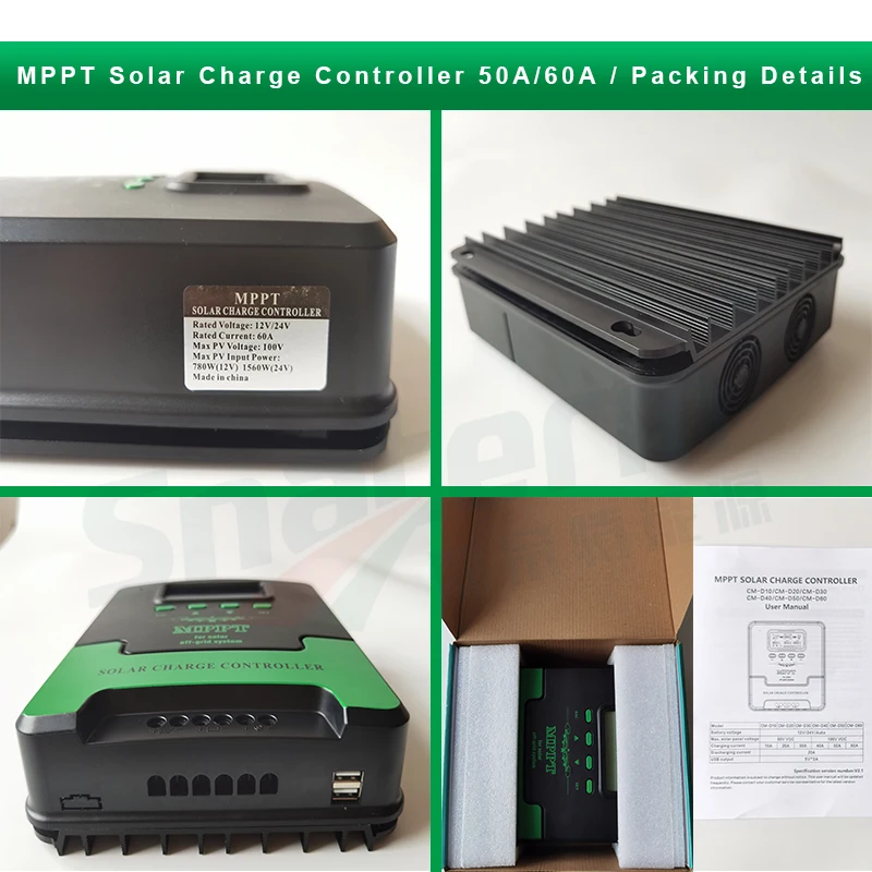 MPPT Controller 12V/24V Battery Regulator solar panel Charge Controller 10A 20A MPPT for 120w-480W panels