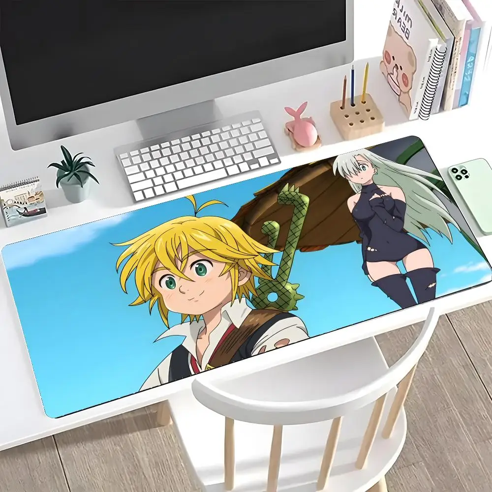 

The S-seven D-deadly Sins Mouse Pad Mousepad Large Gaming LockEdge Thickened Computer Keyboard Table Desk Mat