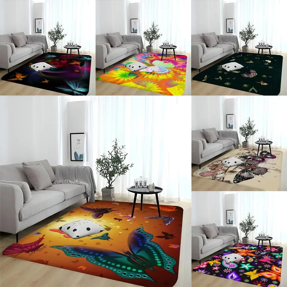 

Butterfly Floor Mat Entrance Door Mat Nordic Style Home Doormat Bathroom-Toilet Mats Bedroom Hotel Decor Mat