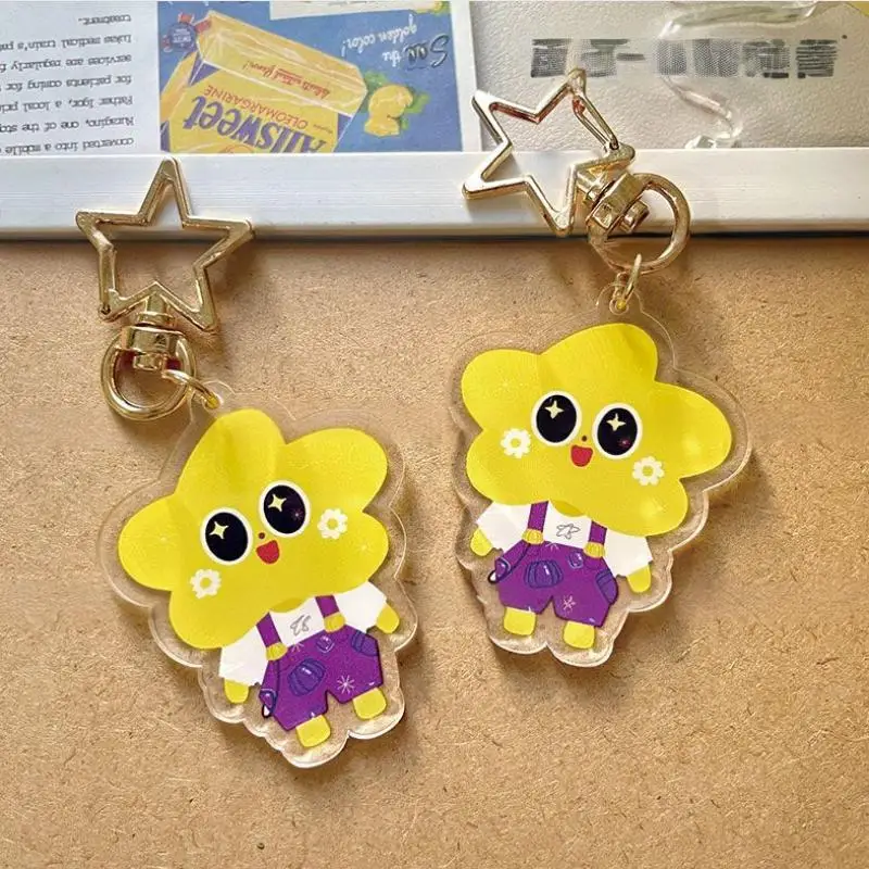 Thai CP AouBoom Aoun Boom Cosplay Keychain Unisex Kawaii Acrylic Pendant Phone Chain Keyring Key Chain Bag Accessories Gift Prop view 5