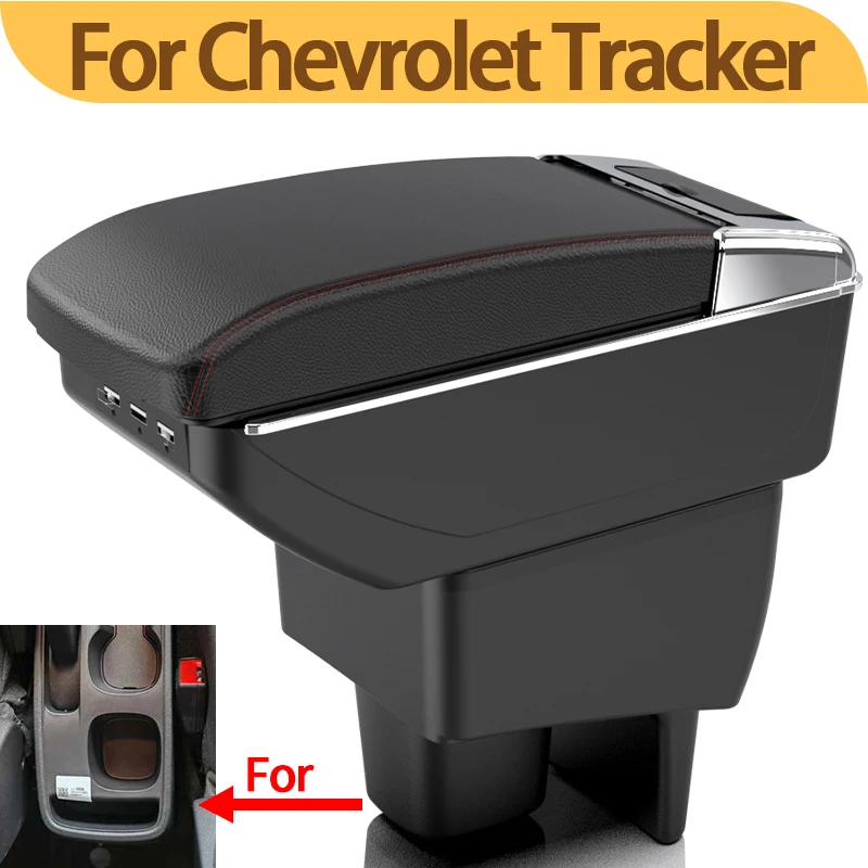 For Chevrolet Tracker 2025-2026 car armrest interior modification center console multi-functional storage box elbow rest access
