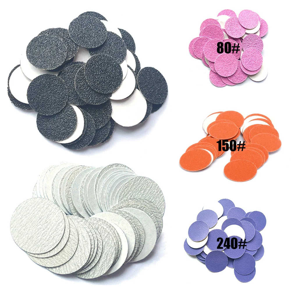 50pcs Sanding Paper Pedicure Cuticle Callus Remove Tool For Electric Foot File Callus Pedicure Foot Care Tools