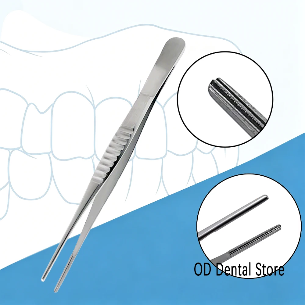 Debakey Tissue Forceps Atraumatic Surgical Instrument for Vascular and Precision Surgery 3 Pcs