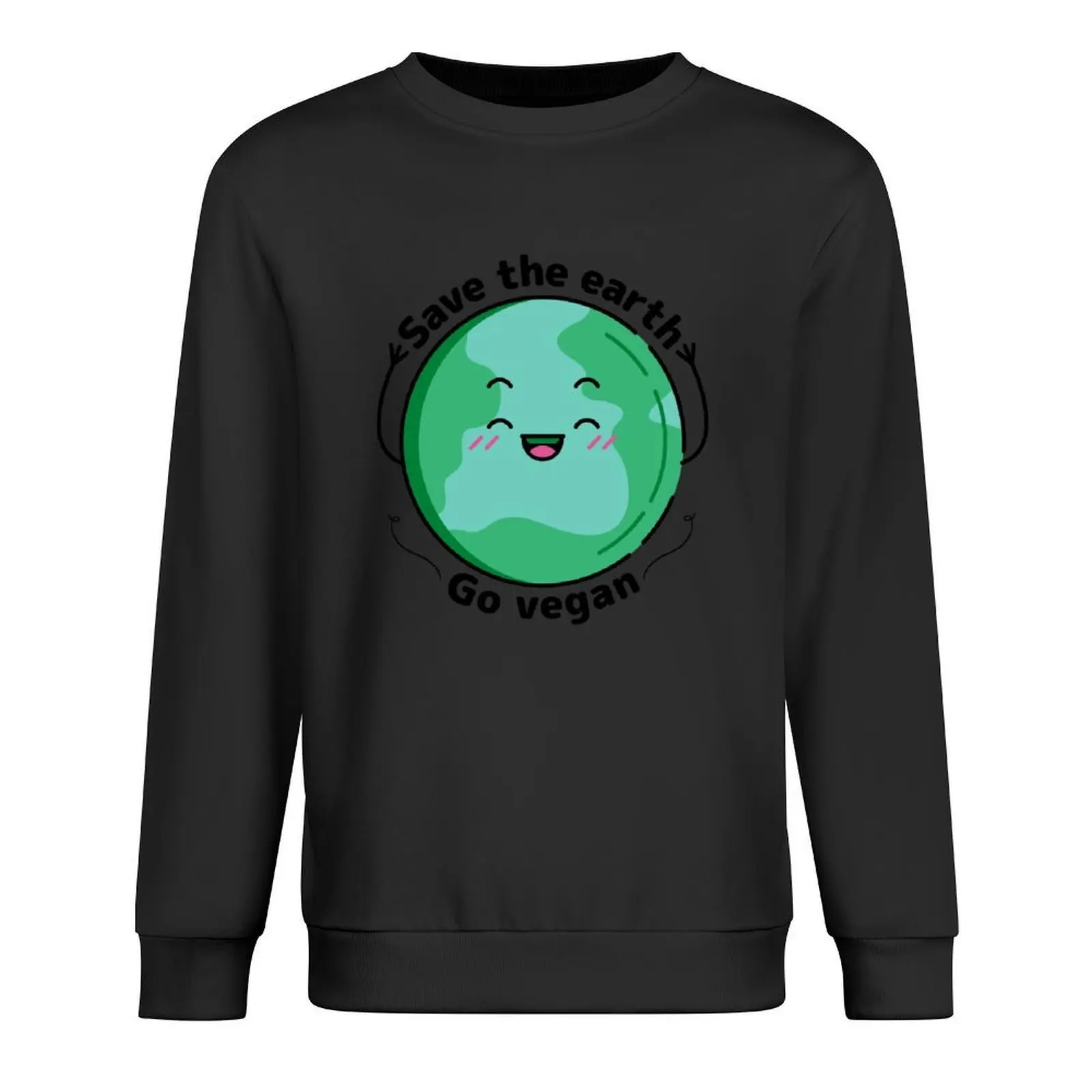 

Save the earth go vegan be Vegan veganism animal rights friends not food plant based vegan dad mom animals are friends Pullover
