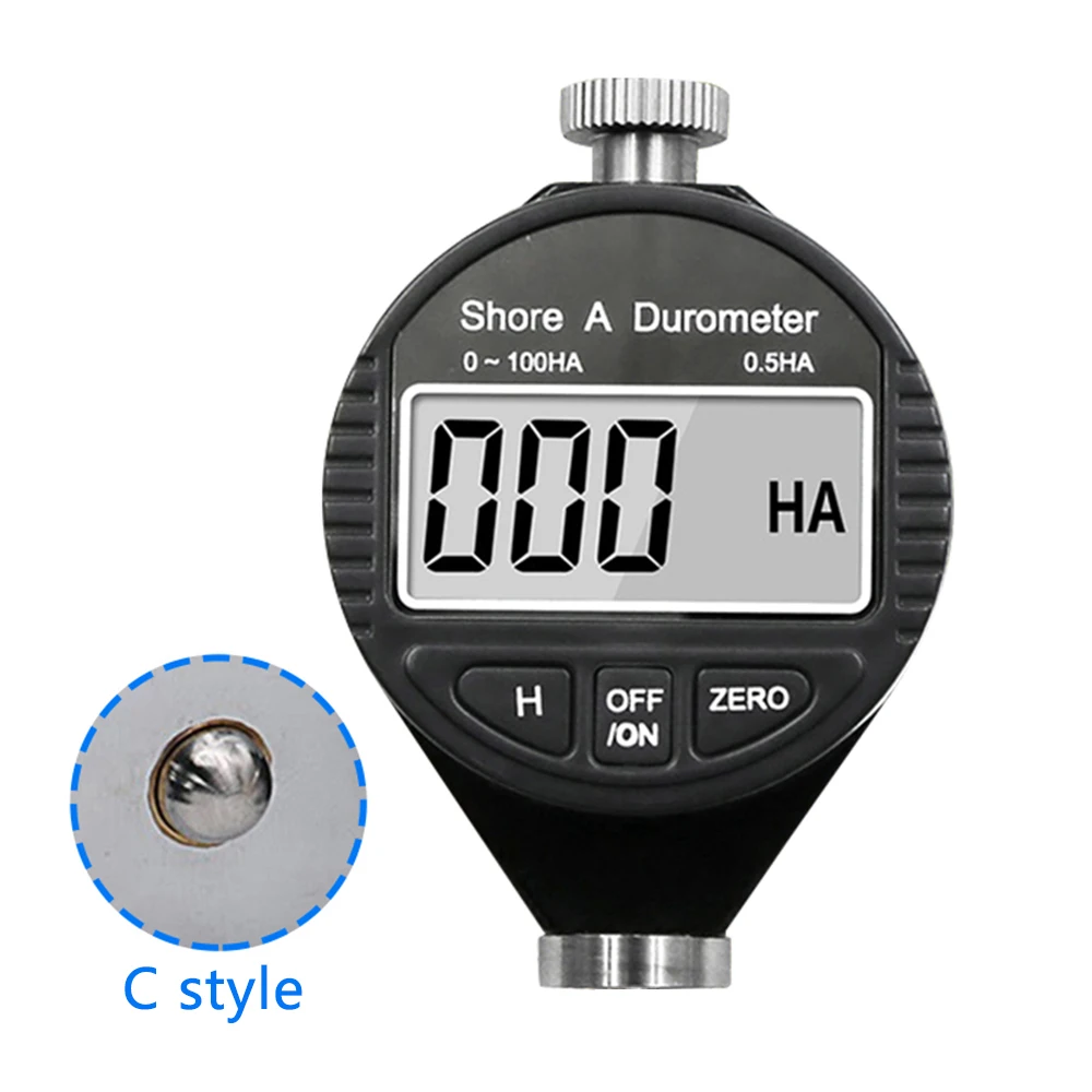 HA HD HC Digital Shore Durometer Sclerometer Rubber Hardness Tester Meter paragraph 0-100H Electronic digital hardness tester