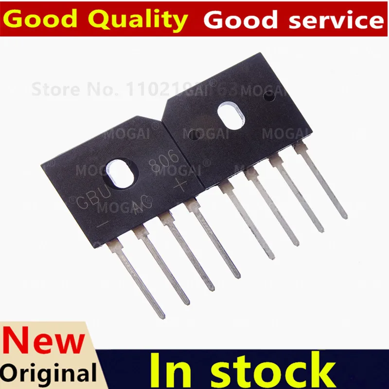 (5piece)100% New GBU1006 GBU406 GBU408 GBU410 GBU606 GBU608 GBU610 GBU806 GBU808 GBU810 GBU1010 GBU1510 GBU2510 GBU3510 Chipset