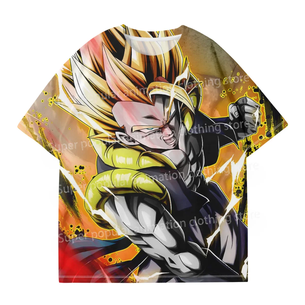 2025 Animazione estiva Dragon Ball Sun Wukong Stampa digitale 3D T-shirt ad asciugatura rapida Moda per bambini adulti Top Casual Y2K