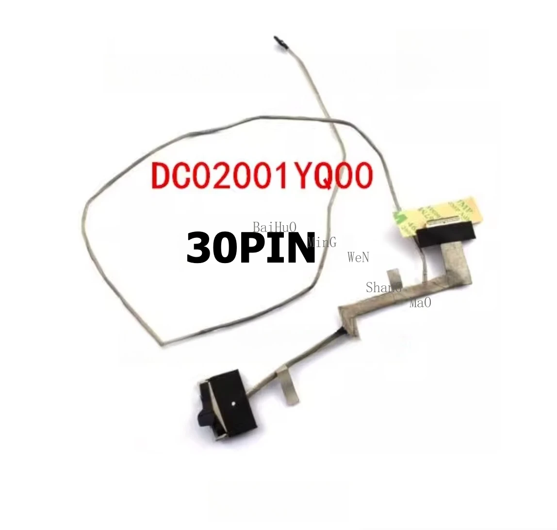 

For Lenovo Y50P-70 Y50-70 Y50-80 70A 30Pin Screen Cable 5C10F78848 DC02001YQ00