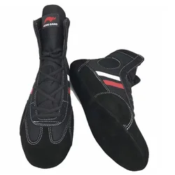 Sports Boots Breathable Combat Shoes Indoor Soft Outsole Wrestling Shoes Boxing Fighting Sneakers Soft Sambo Boots