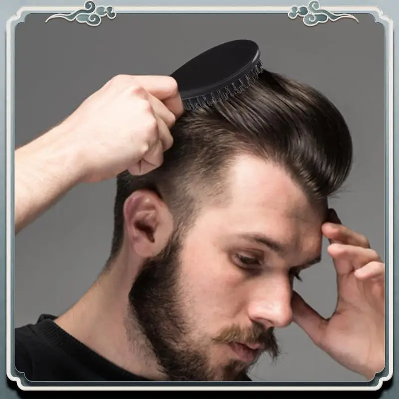 

Прочные 4 шт. помазлы для бритья, черный пластиковый роскошный профессиональный парикмахерский инструмент для мужчин