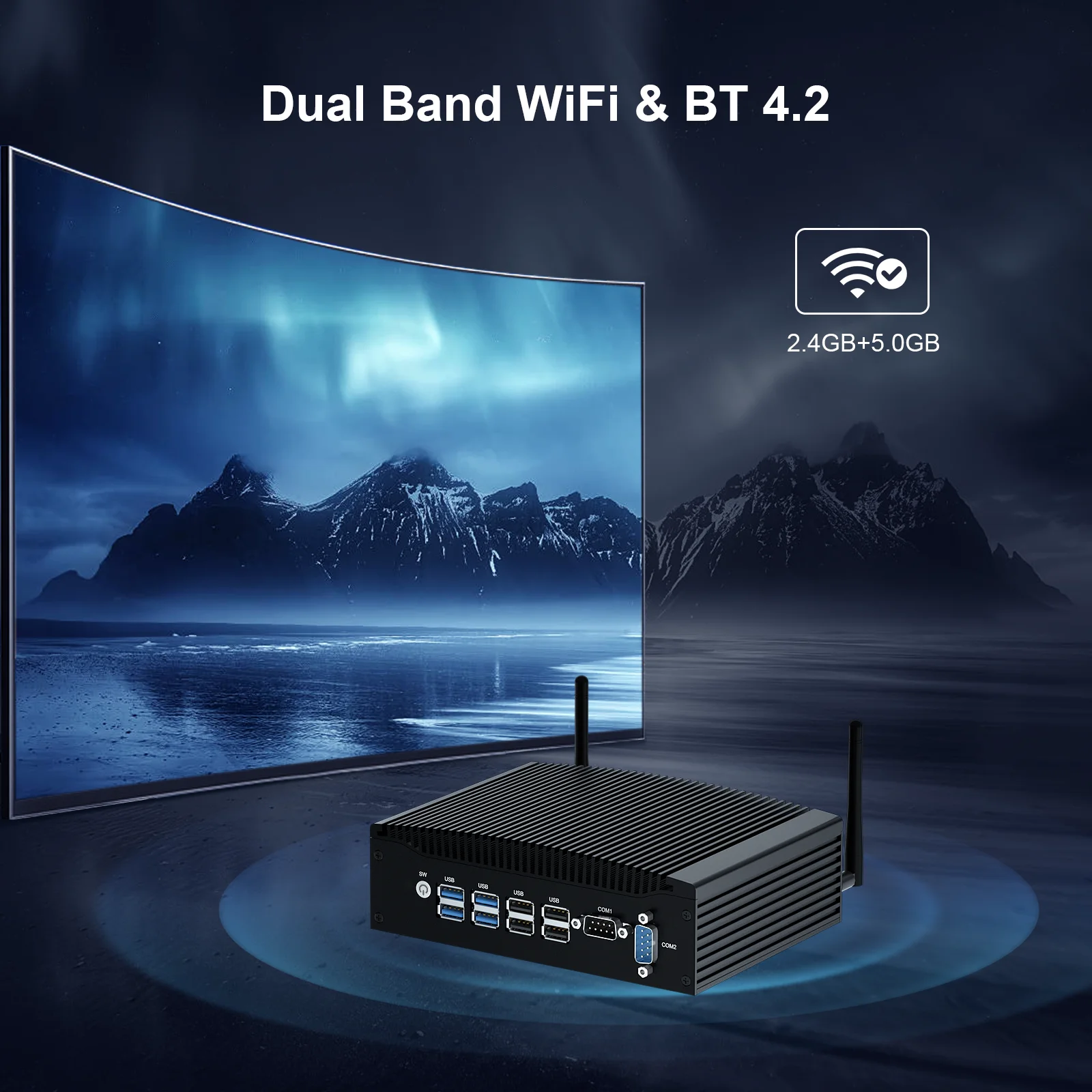 Mini PC de cine en casa/juegos/oficina de decima generación H7-10610U Windows 10/11 Linux (Ubuntu/CentOS/pfSense/OPNsense/Qubes OS)