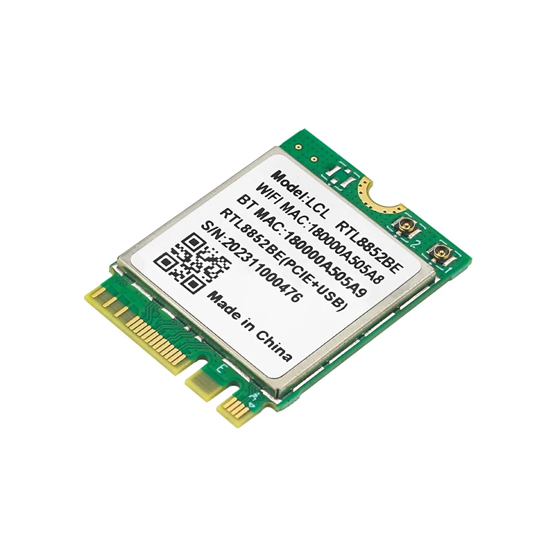 Orange Pi 5 Plus WiFi 6 + BT 5.2 Wireless Module RTL8852BE M.2 E Key Interface 1800M Dual Brand 2.4G 5G Wi-Fi for OPI 5 Plus