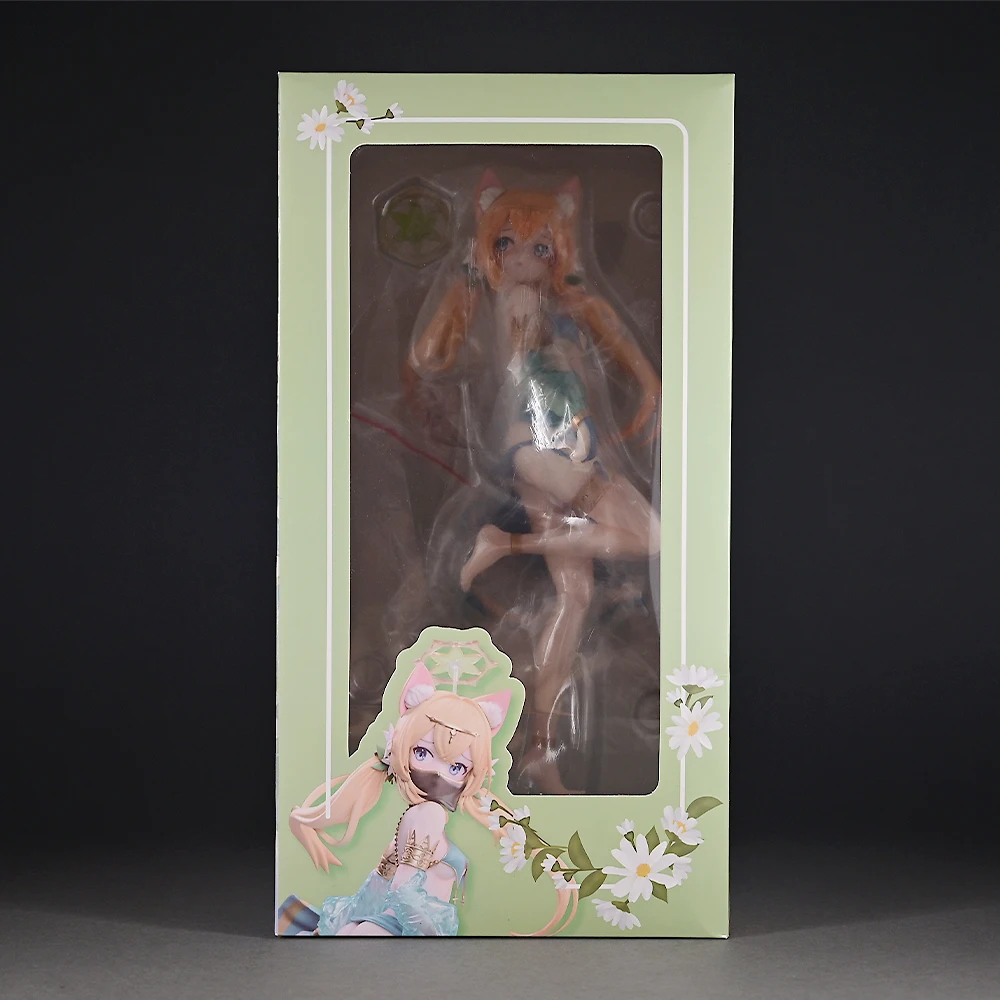 Blue Archive Iochi Mari Anime Girl PVC-actiefiguur - Dansend meisje Standbeeld Collectible Game Toy Model Doll voor volwassen fans