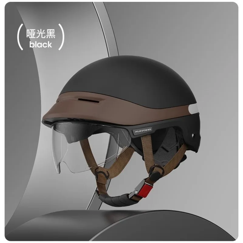 

54-62 см, универсальный мотоциклетный шлем по окружности головы, электрический велосипед, полушлем, защитные шапки, четыре сезона, мужчины и женщины