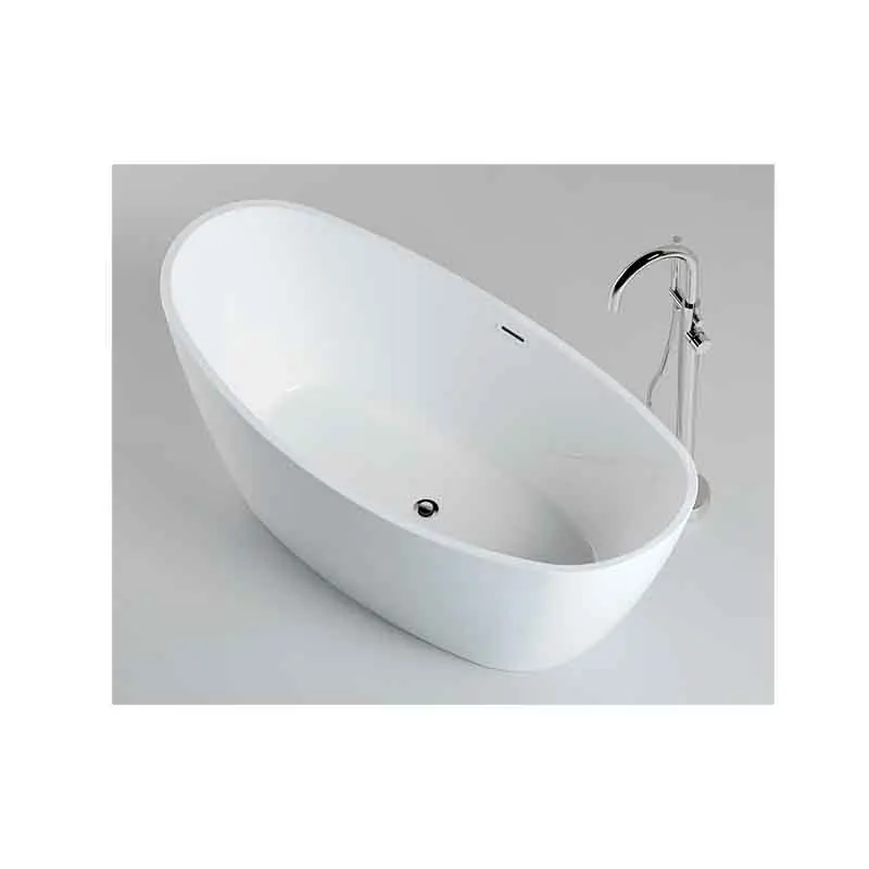 

Ceramic spa bathtub Small bathtub Spa hot tub with drain Separate bathroom accessories